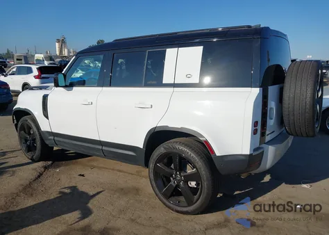 2024 Land Rover Defender 110 P300 из США, поврежденный, VIN SALEJ7EX7R2343223